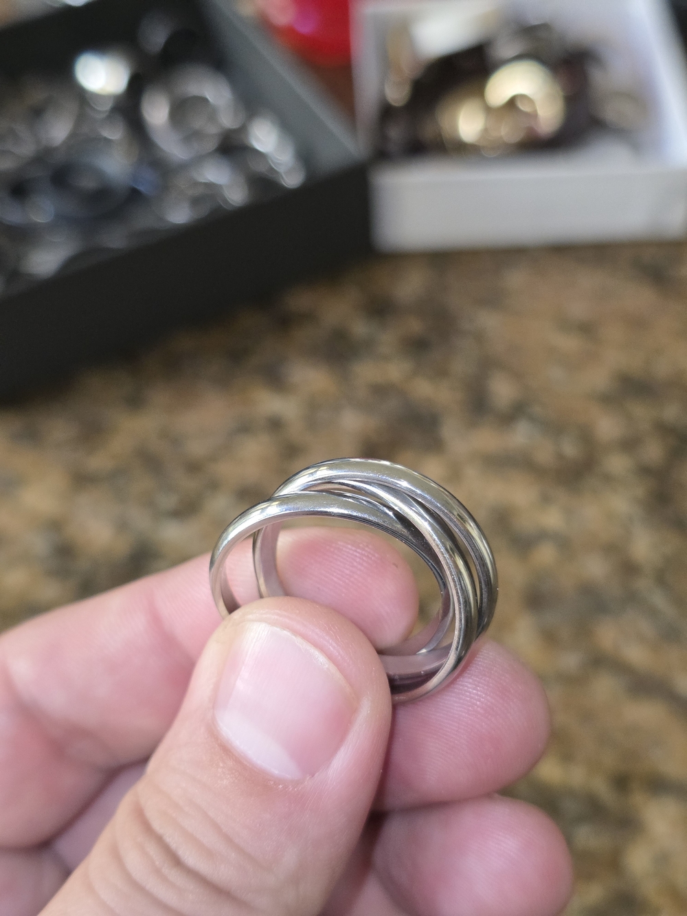 TRINITY INTERLOCKED RING